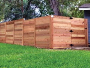 custom wooden fences gates